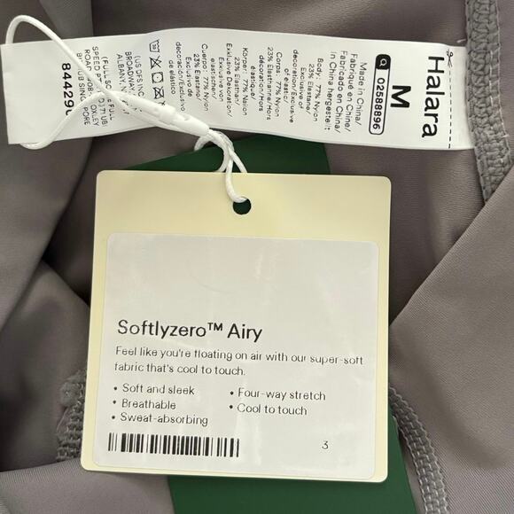 NEW Halara Size M Softly Zero Airy Skort Skirt Pickleball Tennis Golf Taupe - Picture 4 of 4